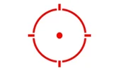 Holosun HE515CT-RD Titanium Solar Multi-Reticle Red Dot (2 MOA & 65 MOA Circle)