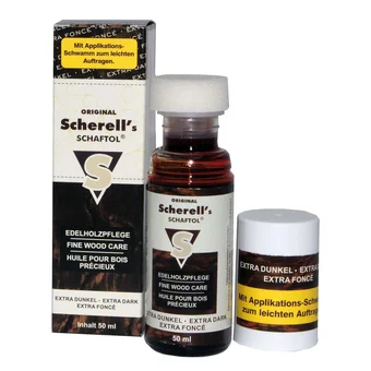 Ballistol Scherell's Schaftol Ekstra Koyu Süngerli Kundak Bakım Yağı 50 ml