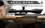 Leapers UTG Accu-Sync 30mm/34mm Offset Tüfek Dürbün Ayağı (Medium)