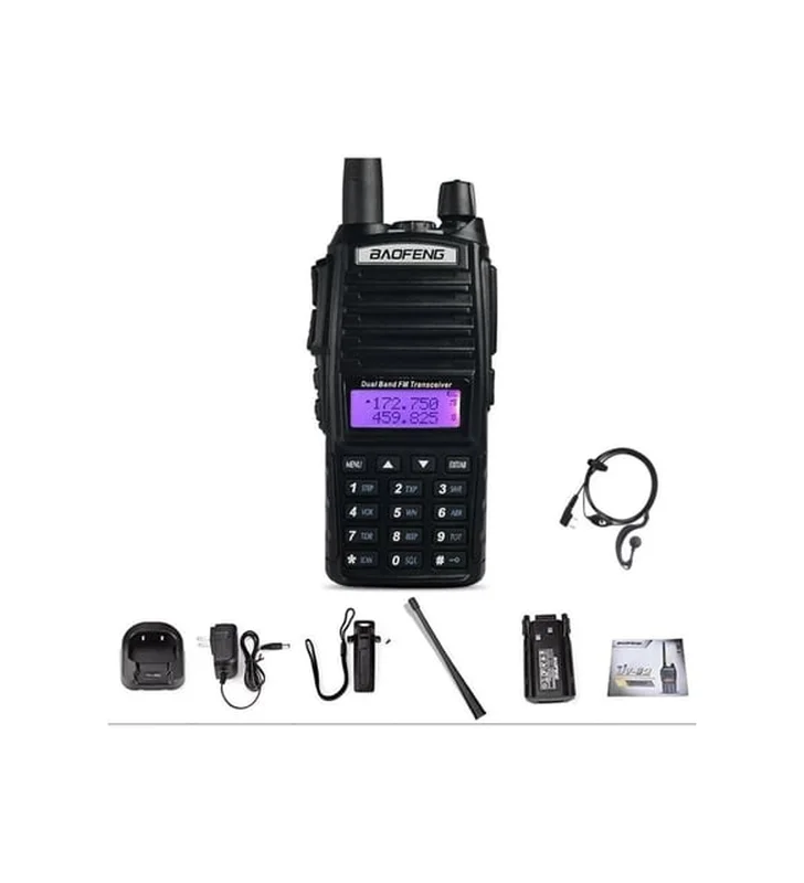 Baofeng UV-82 Type-C Soketli Çift Mandallı Amatör El Telsizi