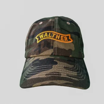 Walther Logolu Taktik Kamuflaj Şapka (Denim)