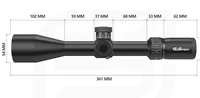 G-sniper 6-24x50 FFP Mrad