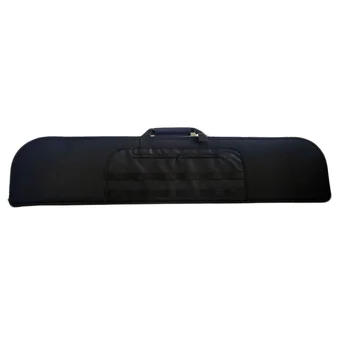 Dürbünlü Yivli Tüfek Kılıfı (Siyah - 118 cm)